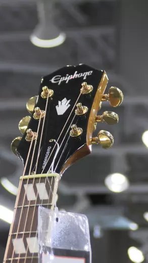 Epiphone - Limited Edition Hummingbird Koa Top 3